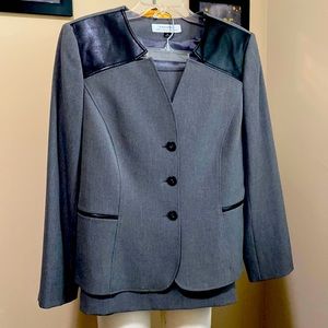 Tahari two piece business suit.